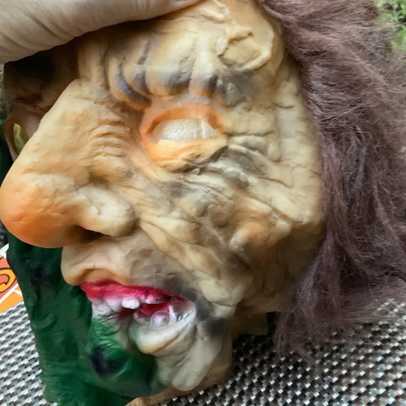 Gory scary haunted monster ugly halloween costume face mask - Picture 5 of 6